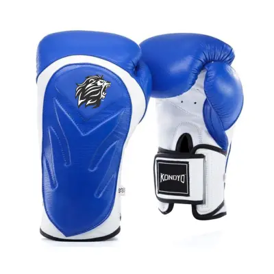 Custom Made KON-11 Royal Blue Boxing Gloves | Proveedor de Equipo de Boxeo Premium