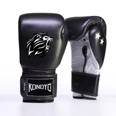 Wholesale Custom KON-15 Matte Black Boxing Gloves | G-Leather & PU Mold