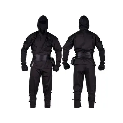 Professional Ninja Uniform KON-2301 – Durable 65/35 Blended Fabric Ninja Gi for Traditional Training | Uniforme de Ninja Professionnel en Mélange de Tissu