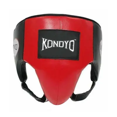 Professional Boxing Groin Guard KON-908 – Genuine Leather Shell with Impact Cup | Tiefschutz für Boxsportler