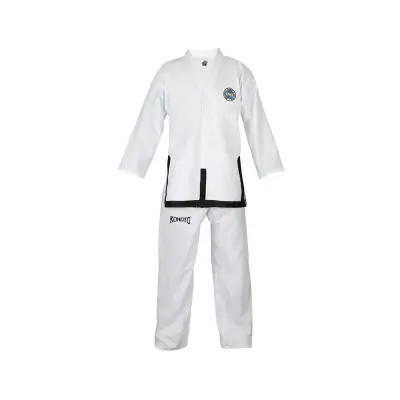 Professional Taekwondo Uniform KON-2506 – Traditional Blended Fabric Gi with Modern Detailing | Uniforme de Taekwondo Professionnel en Mélange de Tissu