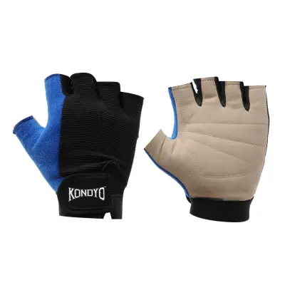 Kon-3307 | Fingerlose Sport-Handschuhe | Hybrid Performance Training Mitts