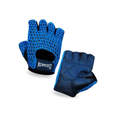 Ventilated Crochet Training Gloves KON-3315 – Maximum Breathability Performance | Gants de Musculation Aérés pour Entraînement